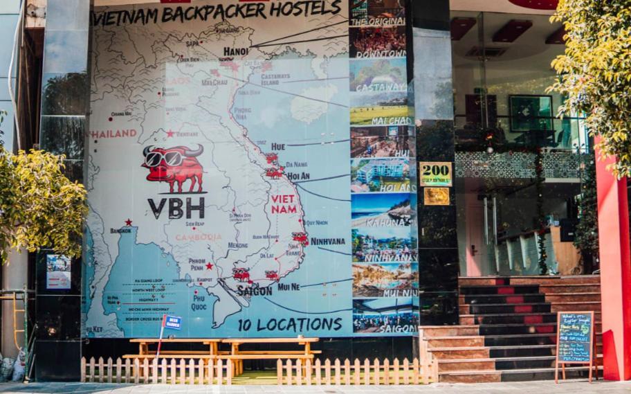 Vietnam Backpacker Hostels - Saigon Ho-Chi-Minh-Stadt Exterior foto